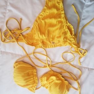 Yellow bikini